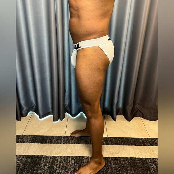 Jockmail Other - Mens NEW White Cotton Sports Brief by JOCKMAIL